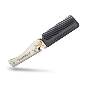 Personalised 'Carbon' Man Comb